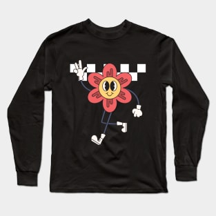 Groovy Flower Long Sleeve T-Shirt